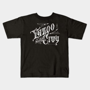 Vintage Yazoo City, MS Kids T-Shirt